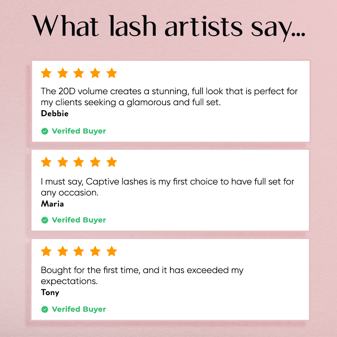 20D Loose Promade Lashes