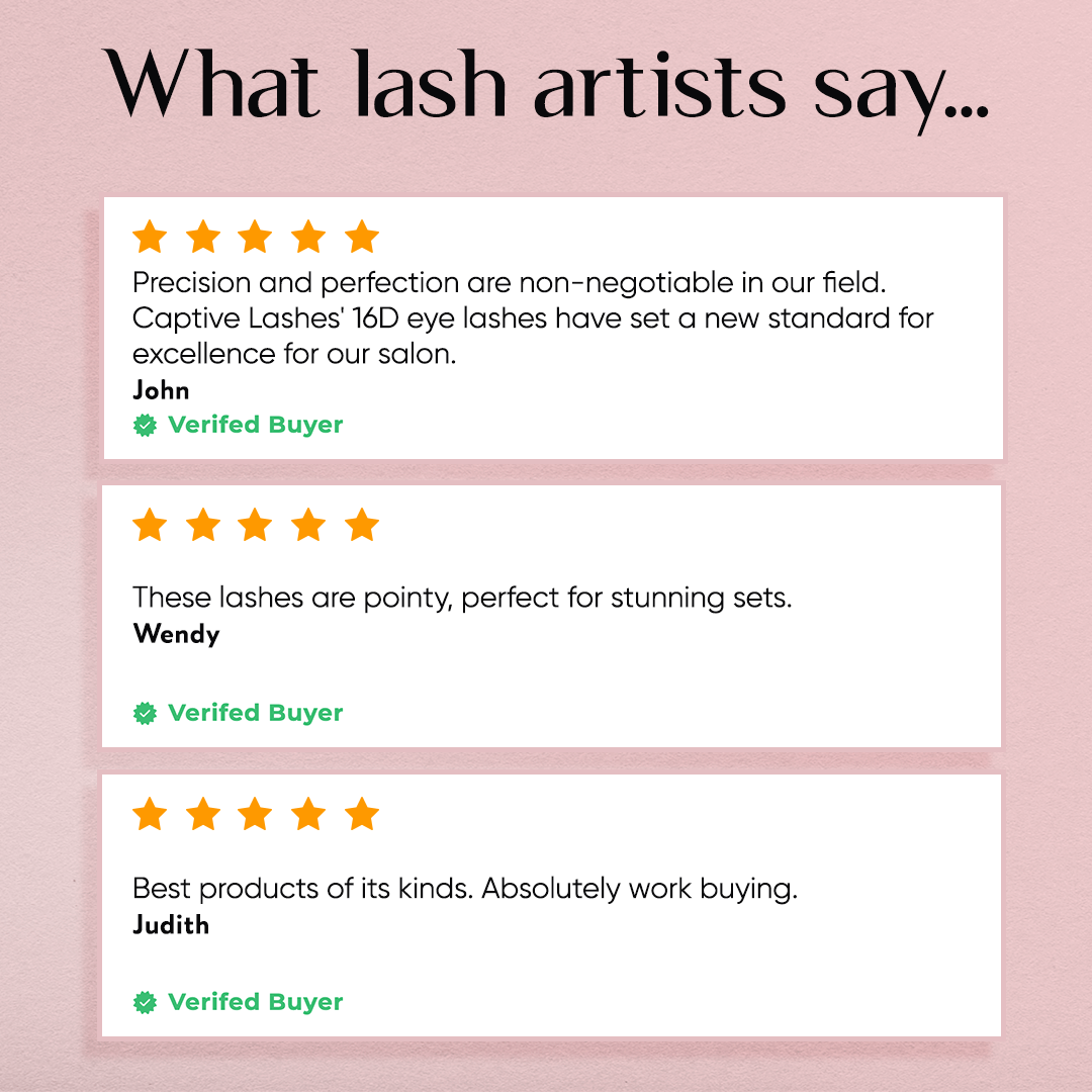 16D Loose Promade Lashes