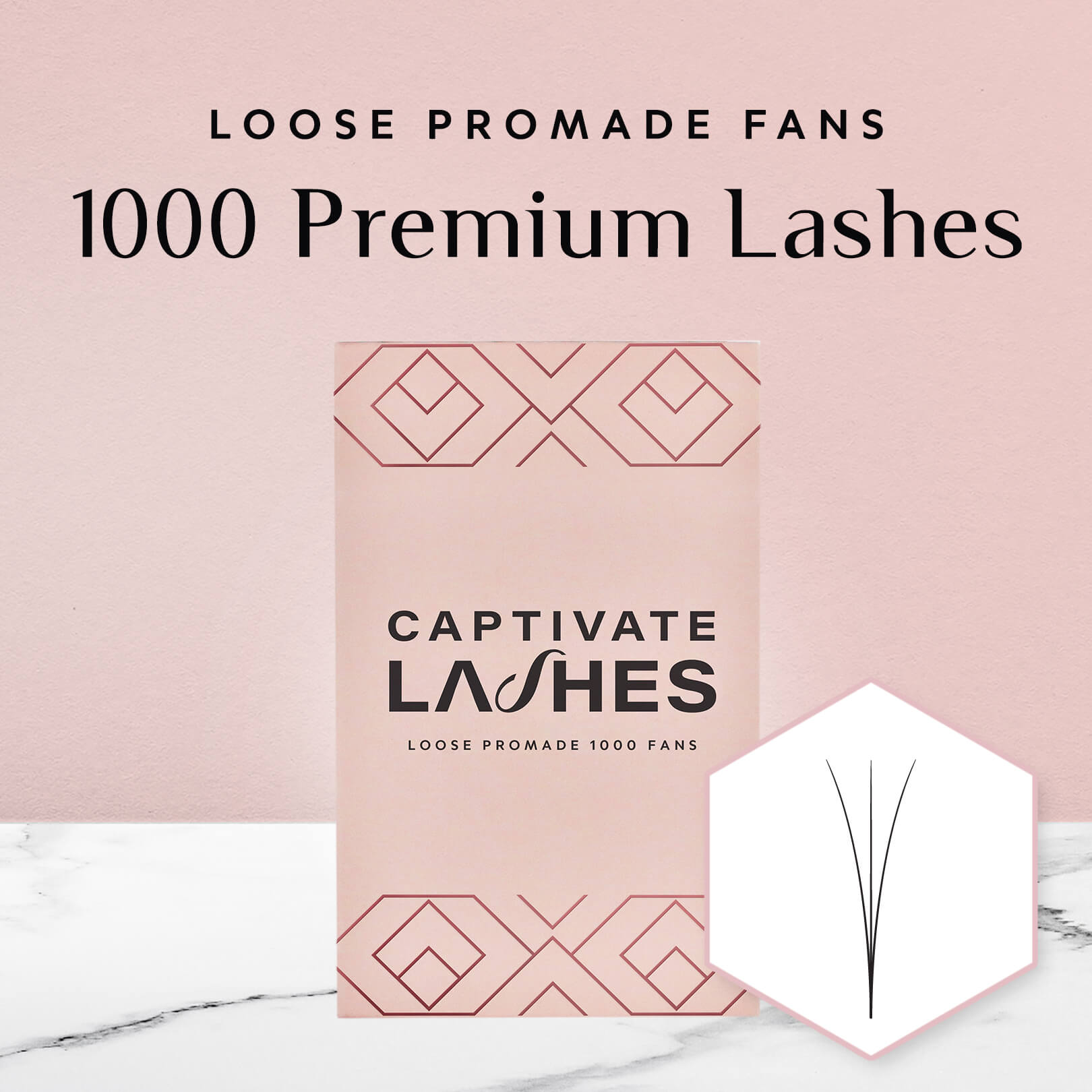 Loose Promade 1000 Fans-3D